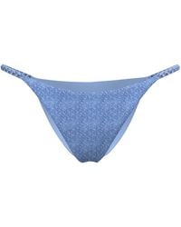 Blackbough Swim - Parker Ruched Cheeky Bottoms Oceania Crochet - Lyst