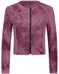 Versace 19.69 Abbigliamento Sportivo - ' / Biker Jacket Lecce- Rosewood - Lyst