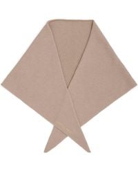 Arctic Fox & Co. - Neutrals Merino Wool Triangle Scarf - Lyst