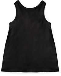Victoria Slavinskaia - Silk Puffer Dress With Open Back - Lyst