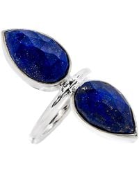 Heather Hawkins Jewelry - Double Lotus Beauty Semi-Precious Custom Cut Gemstone Ring - Lyst