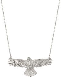Zoe & Morgan - Eagle Necklace - Lyst