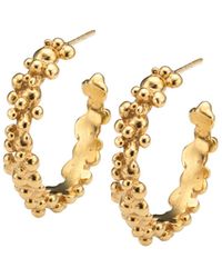 EVA REMENYI - Céleste Deux Hoop Earrings - Lyst