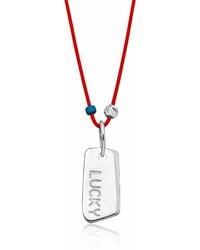 The Pheia - String Lucky Necklace - Lyst