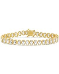 SHYMI - Bezel-Set Oval Tennis Statement Bracelet - Lyst