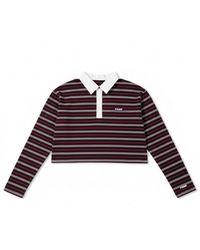 Raae Uk - Rugby Top Deep Burgundy - Lyst