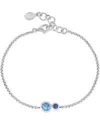 Dower & Hall - Blues Tutti Frutti Duo Chain Bracelet - Lyst
