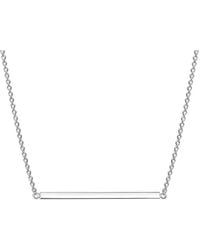 Gold & Honey - Bar Necklace - Lyst