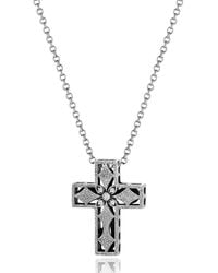 Unaloe - Sterling Cross Pendant Necklace – Faith Jewelry Gift - Lyst