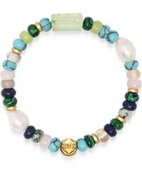 Nialaya - Ocean Mosaic Wristband - Lyst
