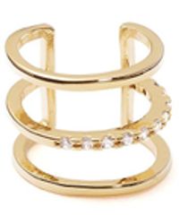 Shabella Nyc - Triple Bling Ear Cuff - Lyst