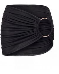 Khéla the Label - Don'T Ring Twice Mesh Skirt - Lyst