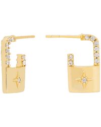 Lavani Jewels - Goldplated Bianca Earrings - Lyst