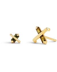 Kasun - Butterfly Kiss Earrings - Lyst