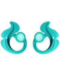 Gissa Bicalho - Handmade Acrylic Earring Petals And Stone - Lyst