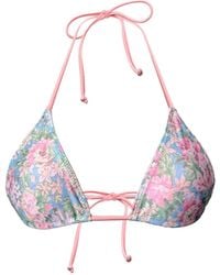 Nara Swim - Lulu Reversible Top Lana - Lyst