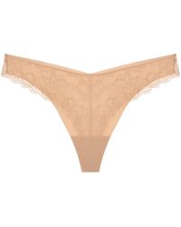 Journelle - Neutrals Estelle Thong Blush - Lyst
