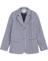 London Atelier Byproduct - Striped Tailored Blazer - Lyst