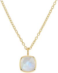 Auree - Brooklyn Moonstone & Vermeil Necklace - Lyst