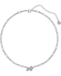 Cloud Haven - Paperclip Chain Logo Necklace - Lyst