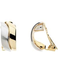 Emma Holland Jewellery - Platinum Wave Clip Earrings - Lyst