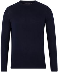 Paul James Knitwear - Extra Fine Merino Wool Calington Crew Neck Jumper - Lyst