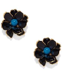 The Pink Reef - Small Onyx Jewel Box Earring - Lyst