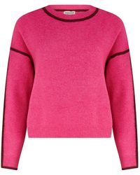 Sugarhill - Rozalia Jumper Burgundy - Lyst