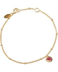 Muru - July Birthstone Bracelet - Lyst