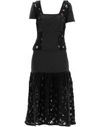 Maison Bogomil - Pattern Flow – Striped & Knit Dress - Lyst