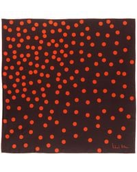 Richard Allan London - Large Polka Silk Scarf - Lyst