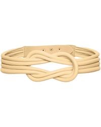 BeltBe - Knot Leather Belt - Lyst