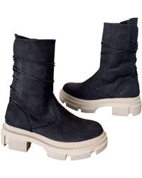Adrenaline Fashion - Leather Ankle Boots With Chunky Sole – Handmade Designer Minimalist Boots - Lyst