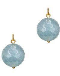 Jaredjamin - Faceted Aquamarine Earring Charms - Lyst