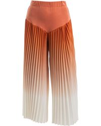 ARTISTA - Shape Pleated Culottes - Lyst
