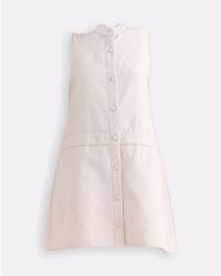 REISTOR - The Cotton Tweed Shift Dress - Lyst