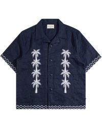Far Afield - Veloso Palm Appliqué Shirt - Lyst