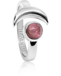 The Jewellery Store London - Adjustable October Healing Birthstone Ring - Lyst