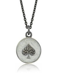 Tvento - The Spadara Necklace Oxide - Lyst