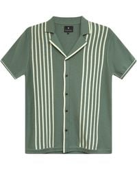 Vustra - Forest Camp Collar Knit Shirt - Lyst