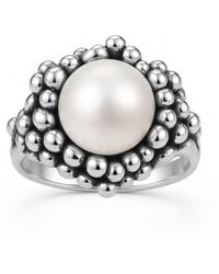 Unaloe - Natural Pearl Statement Ring - Lyst