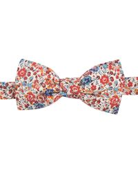 LE COLONEL - Brick Emma Liberty Bow Tie - Lyst