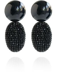 Saule Label - Selena Clip-On Earrings - Lyst
