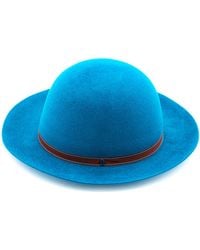DORIA 1905 - Light Velour Lapin Felt Rollable Hat - Lyst