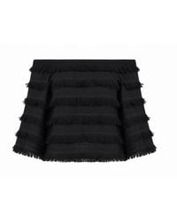 Mirimalist - Fringe Off Shoulder Top - Lyst