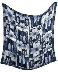 Babs Boutique NYC - Silk 26 Inch Square Scarf - Lyst