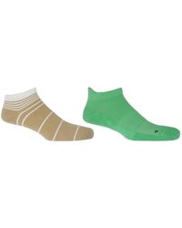Peper Harow - Made in England - Retro Stripe Cream & Organic Trainer Socks Bundle - Lyst