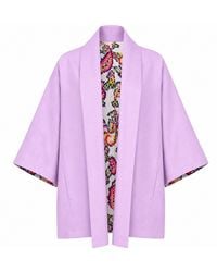 Lumina Eligma - The Duality Linen Reversible Jacket - Lyst