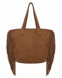 Nooki Design - Neutrals Vancouver Soft Suede Tote - Lyst
