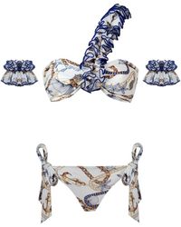 Nur Karaata - Lilou Tropezienne Low Waist Bikini Set - Lyst